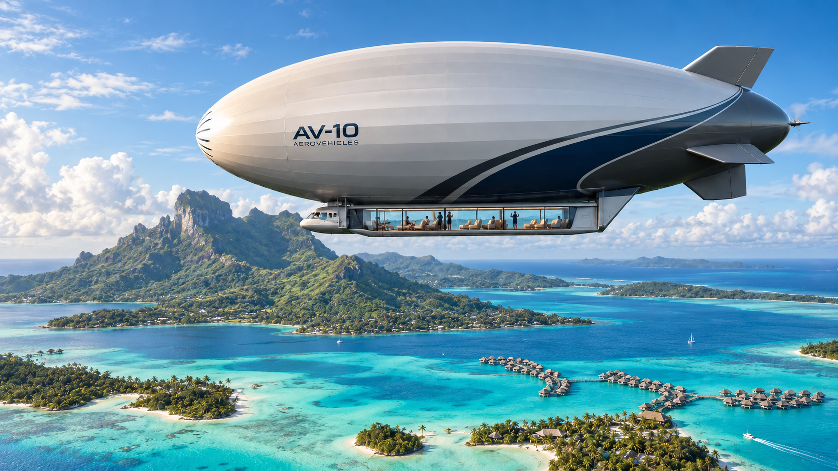 AV10 turism ariship cargo passenger