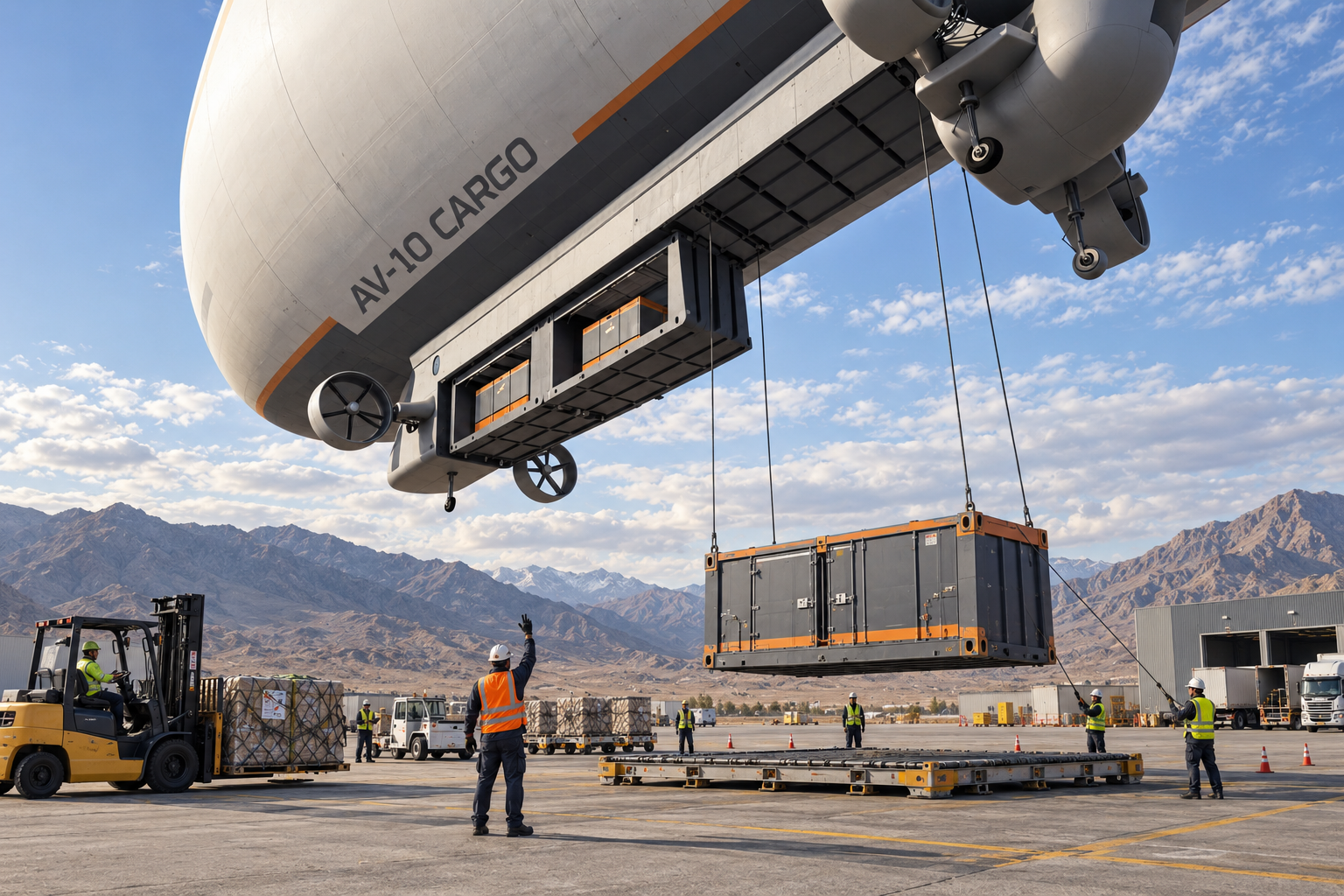 AV10 Cargo Airship