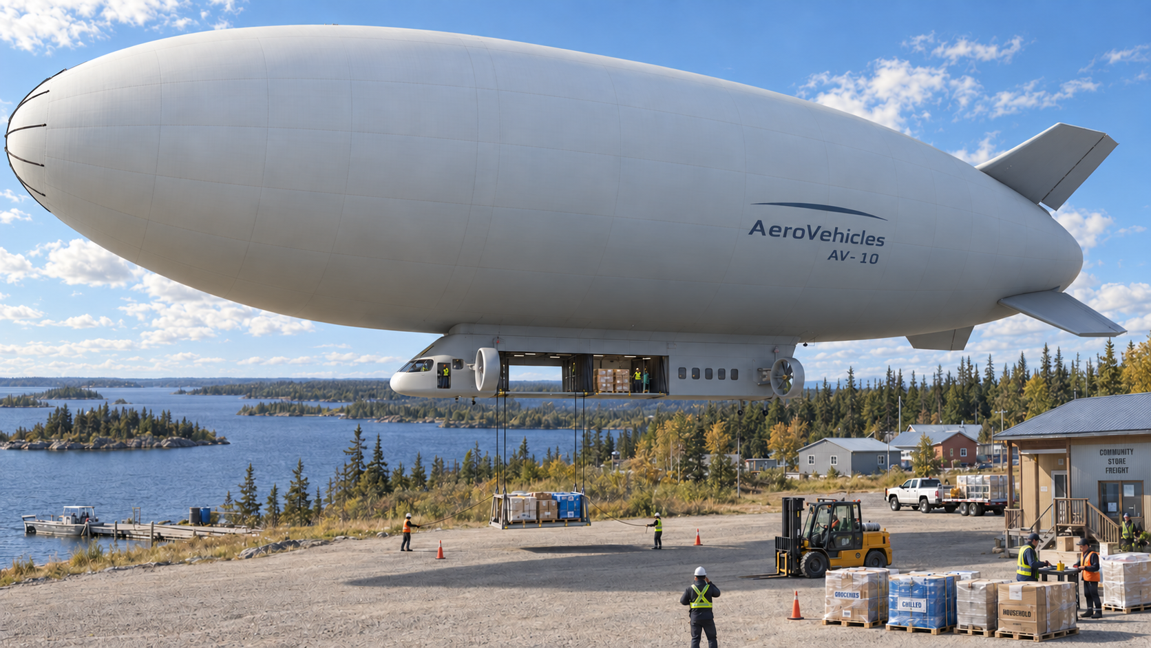 AV10 Cargo operations norther Canada first nations